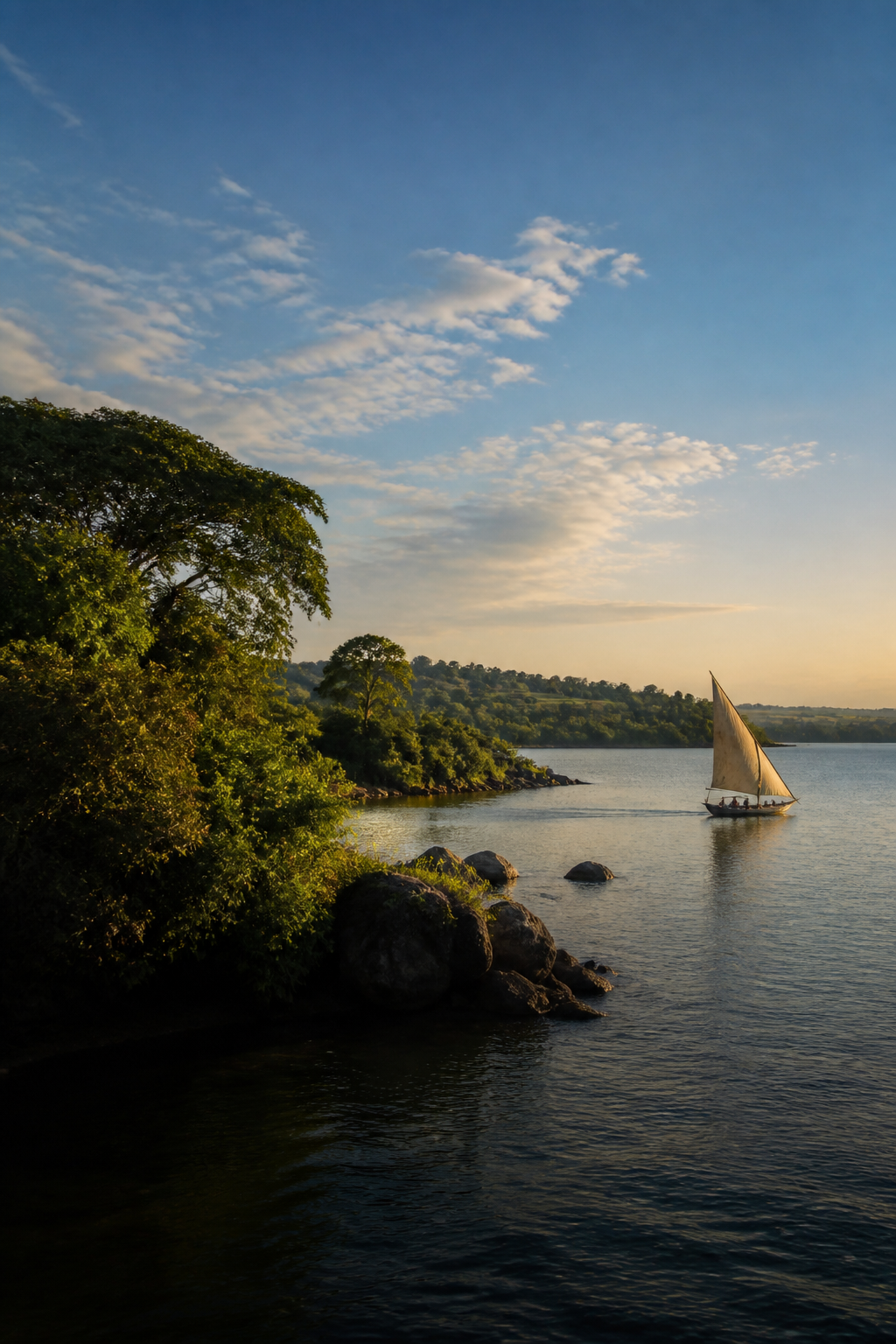 Tanzanian highland landscape